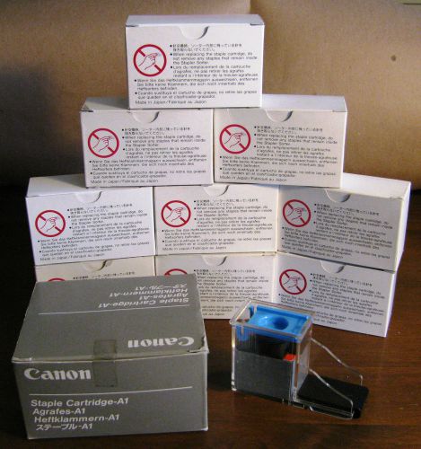 LOT Nine (9) CANON F23-0603-000 Commercial Copier Staple Cartridges Staples