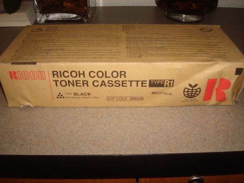 Ricoh Type R1 Black Toner Cassette, 888340. New OEM