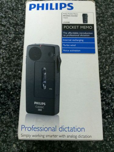 Philips LFH0388 Pocket Memo Diktiergerat Mini-Kassette