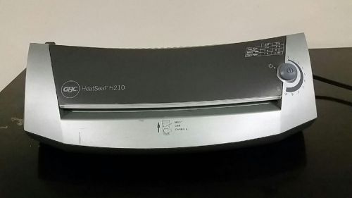 Gbc heatseal h210 personal laminator, silver gbc1702540 for sale