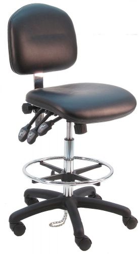 Benchpro deluxe heavy duty esd anti static vinyl chair for sale