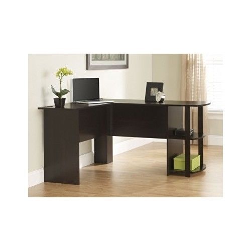 Home Computer Desks Office Large Shaped Desk Furniture Kids Table Decor Shelves