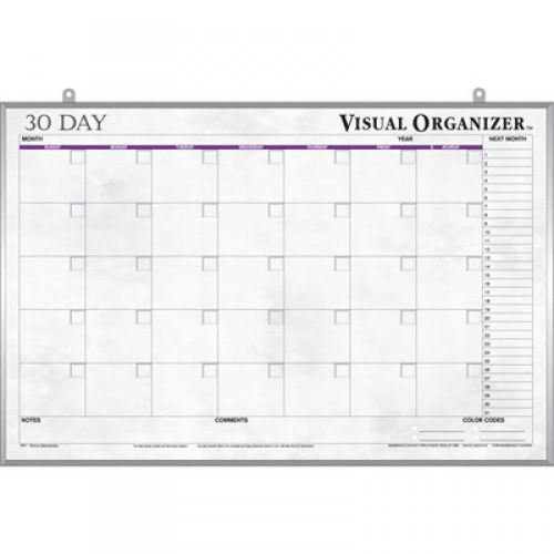 AtAGlance Visual Organizer Large Marble Classic 30 Day