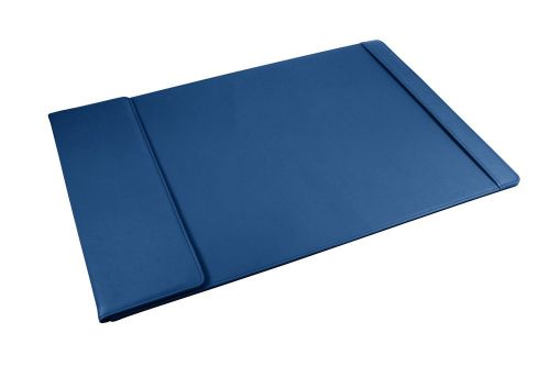 LUCRIN - Deluxe desk pad 25.6 x 17.7 inches - Smooth Cow Leather - Royal Blue