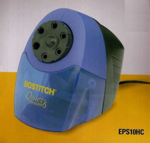 Bostitch Quiet Classroom Pencil Sharpener EPS10HC Blue