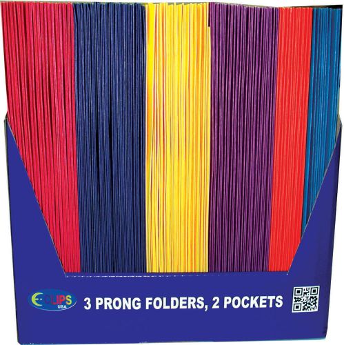 2 pocket 11&#034; x 8.5&#034; folders - 3 fasteners for sale