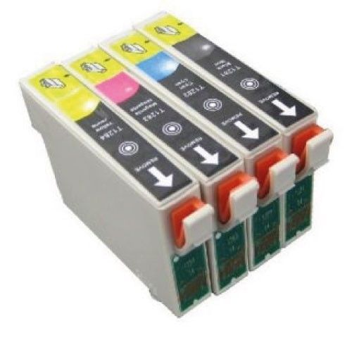 4x Cleaning UNBLOCK UNCLOG T126 Ink Cartridges for Epson Workforce 635 645 845
