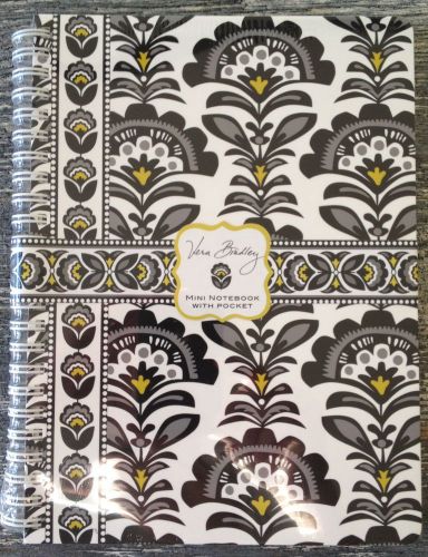 Vera Bradley Notebook With Pocket, Fanfare