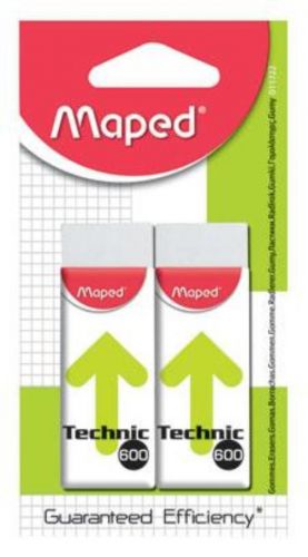 Maped Technic 600 Refill Erasers Pack of 2
