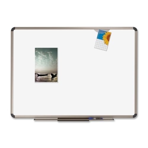 Quartet P563T Dry-erase Board White Porcelain Board 3&#039;x2&amp;#039; Titanium Fra