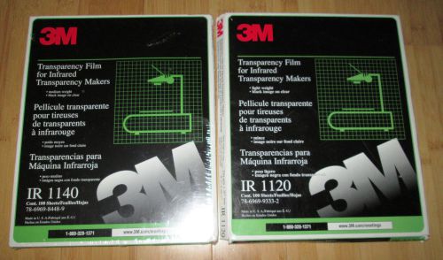 New! 3M IR1140 -Transparency Film for Infrared Transparency Makers, Plus more!