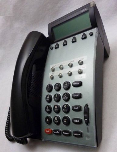 Used nec telephone dtu-8d-2 (bk) tel tested clean replacement set for sale