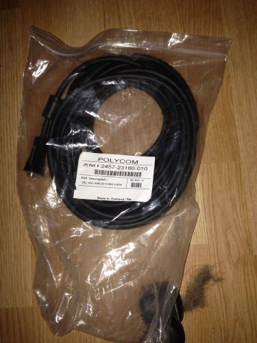 Polycom EagleEye 10M Cable 2457-23180-010 10 Meter Analog Hi-Res 10 MTR New