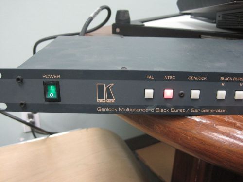 Kramer sg-6005 genlock multi-standard video black burst / bar generator for sale