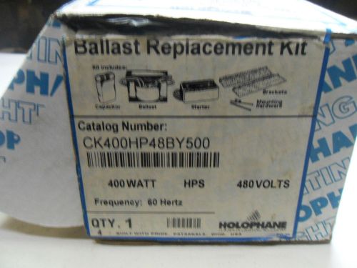 (S2-2) 1 NEW HOLOPHANE CK400HP48BY500 BALLAST REPLACEMENT KIT