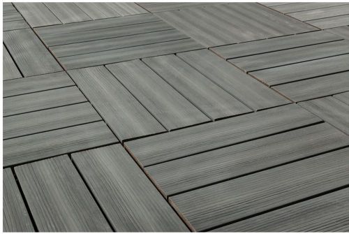 Kontiki Interlocking Floor/Deck Tiles - Composite QuickDeck series Box of 10