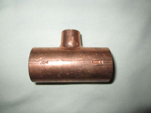 Copper Fittings 1&#034;-1/2 Reducing T&#039;s 10 PCS. New