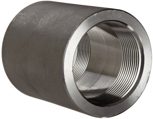 304/304l forged stainless steel pipe fitting, coupling, class 3000, 1/4&#034; npt fe for sale