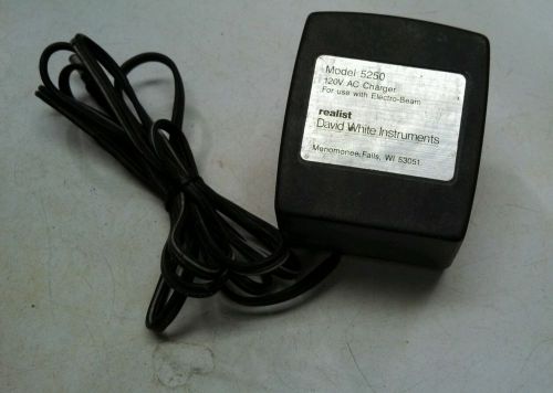 USED DAVID WHITE 5250 BATTERY CHARGER ELECTRO-BEAM LASER