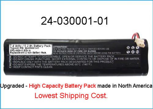 Topcon Hiper GPS 24-030001-01 Lithium Ion Battery