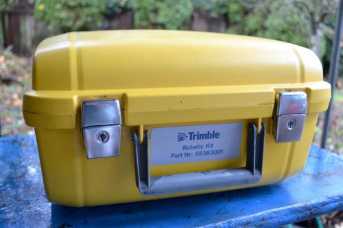 Trimble robotic gps kit 58383001 s6 s8 tsc2 5800 robotic power  case only for sale