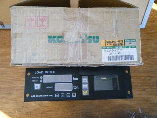 KOMATSU Scale 7822042002 NEW CONTROL BOX, LOAD METER Value of $7500.