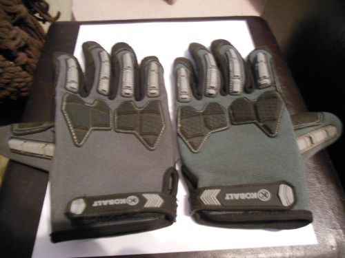 Kobalt Grip Tool Work with Knuckle Protection Gloves Medium