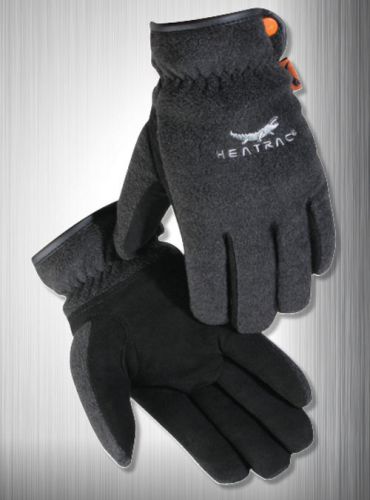 Caiman® 2395 Deerskin Fleeceback Heatrac®  Insulated Winter Work Gloves Large