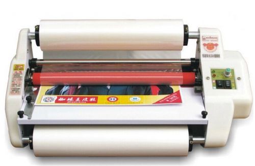 Haozhanyou 8350 13&#034;(330mm) four rollers hot and cold roll laminating machine for sale