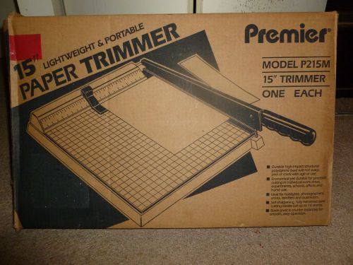 Martin Yale Premier P215X Paper Trimmer