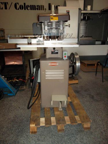 Challenge spindle drill 3-hole punch, eh-3a - excellent condition for sale