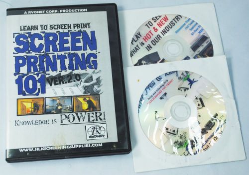 Ryonet Corp.Production Learn to Screen Print Screen Printing 101 Ver 2.0(5 Disc)