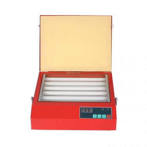 New UV Exposure Unit for Hot Foil &amp; Pad Printing W/ Stencils Timer