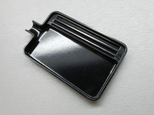 TRAY PLASTIC FOR DIAMONDS &amp; GEMSTONES SORTING TRAY BLACK PLASTIC WITH SPOUT