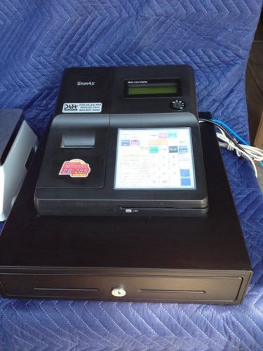 SAM4s ER-285M Cash Register, Drawer, Scales &amp; Data Cap Credit Card Processor