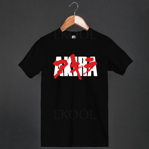 Akira Kaneda Anime Japan Logo Black Mens T SHIRT Shirts Tees Size S-3XL