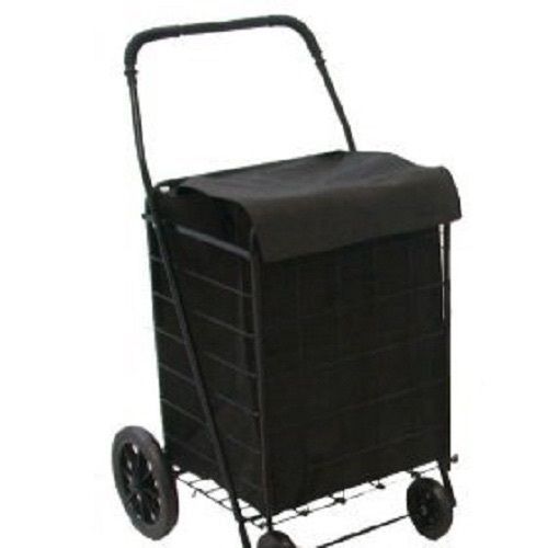 Extra large heavy-duty folding cart with matching liner -basket cart -jumbo size for sale