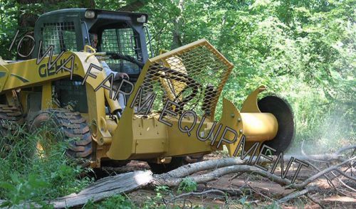 Skid steer turbo saw rt3000 tree saw: hi-speed,24-42gpm,90°hydhead rot&#039;n,sprayer for sale
