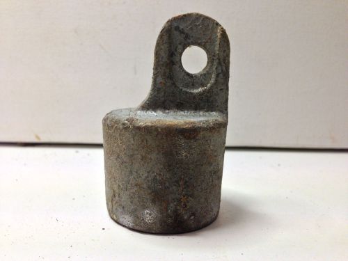 Single Vintage Iron 1 3/8&#034; x 2 7/8&#034; Post Loop Cap