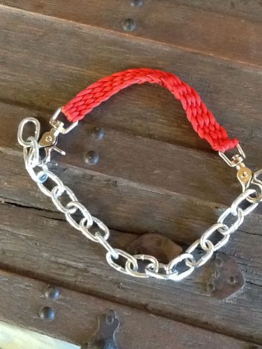 show goat collar Red