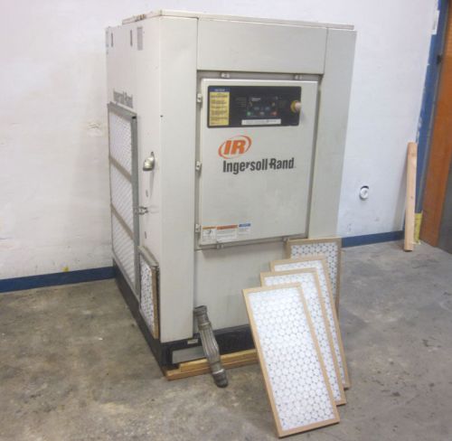 Ingersoll rand ssr 50-hp rotary screw air compressor ep50se  215-cfm  55485-hrs for sale
