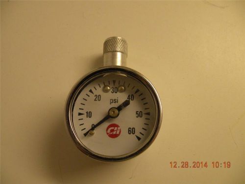Small CH PSI air gauge 1 1/2&#034; round size 0-60