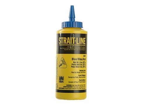 Irwin Strait-Line Chalk Refill 8 Ounce Blue 64901 STL64901