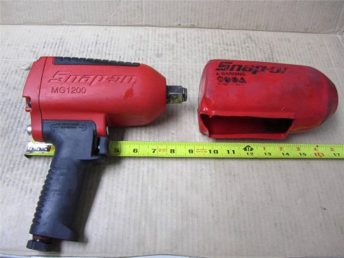 Snap on tools mg1200 magnesium heavy duty 3/4&#034; dr impact wrench list $905 for sale