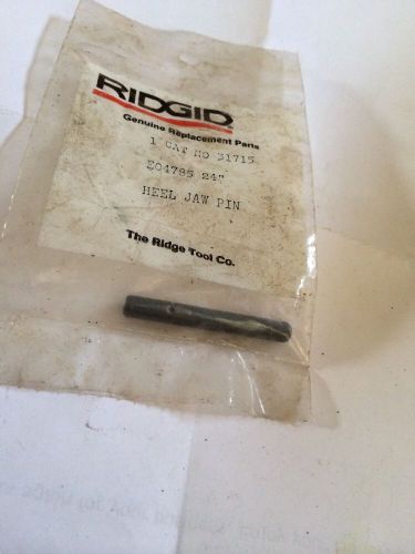 New ridgid e4785 24&#034; pipe wrench heel jaw pin catalog # 31715 **free**shipping** for sale