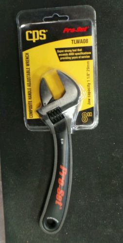 CPS Pro-Set TLWA08 Composite Handle 8&#034; tool Adjustable Wrench