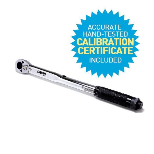New in package: capri tools 31000 10 to 80-feet pound torque wrench 3/8-in drive for sale