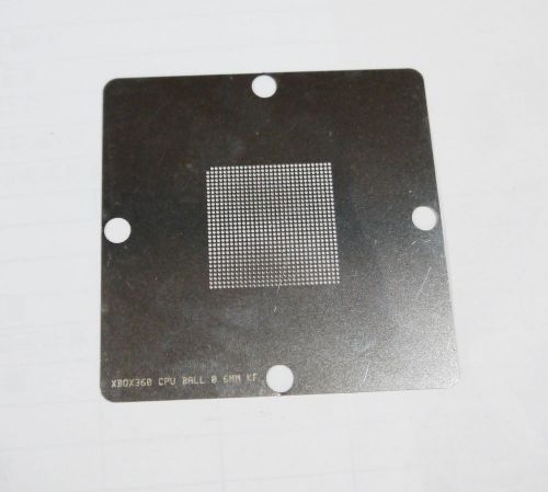 XBOX 360 CPU  BGA Stencil Template Sz:90mm Electronic Material