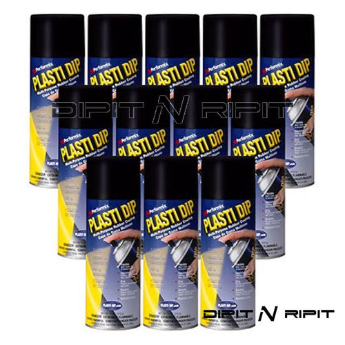 Performix plasti dip spray cans 12 pack matte black plasti dip rubber coating for sale
