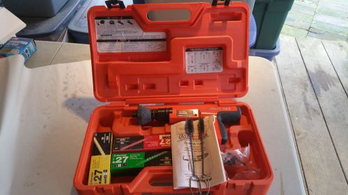 RAMSET COBRA POWER FASTENING SYSTEM WITH CASE.27 SHOTS CONCRETE WOOD TOOL NICE